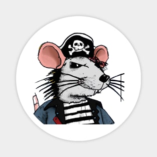 Pirate rat Magnet